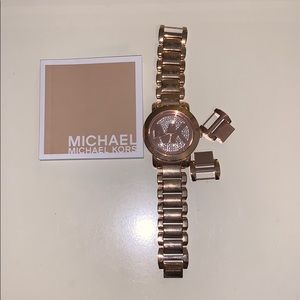 rose gold michael kors watch!